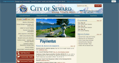 Desktop Screenshot of cityofseward.us